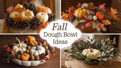 fall dough bowl ideas