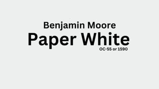 Benjamin Moore Paper White- A Detailed Review