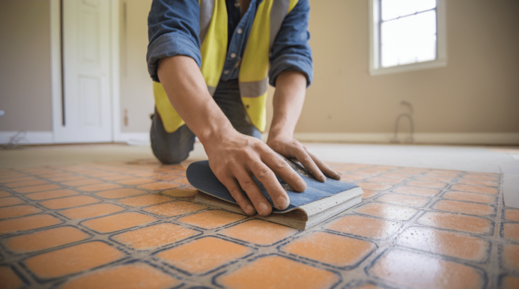 Step 2- Sand The Floor