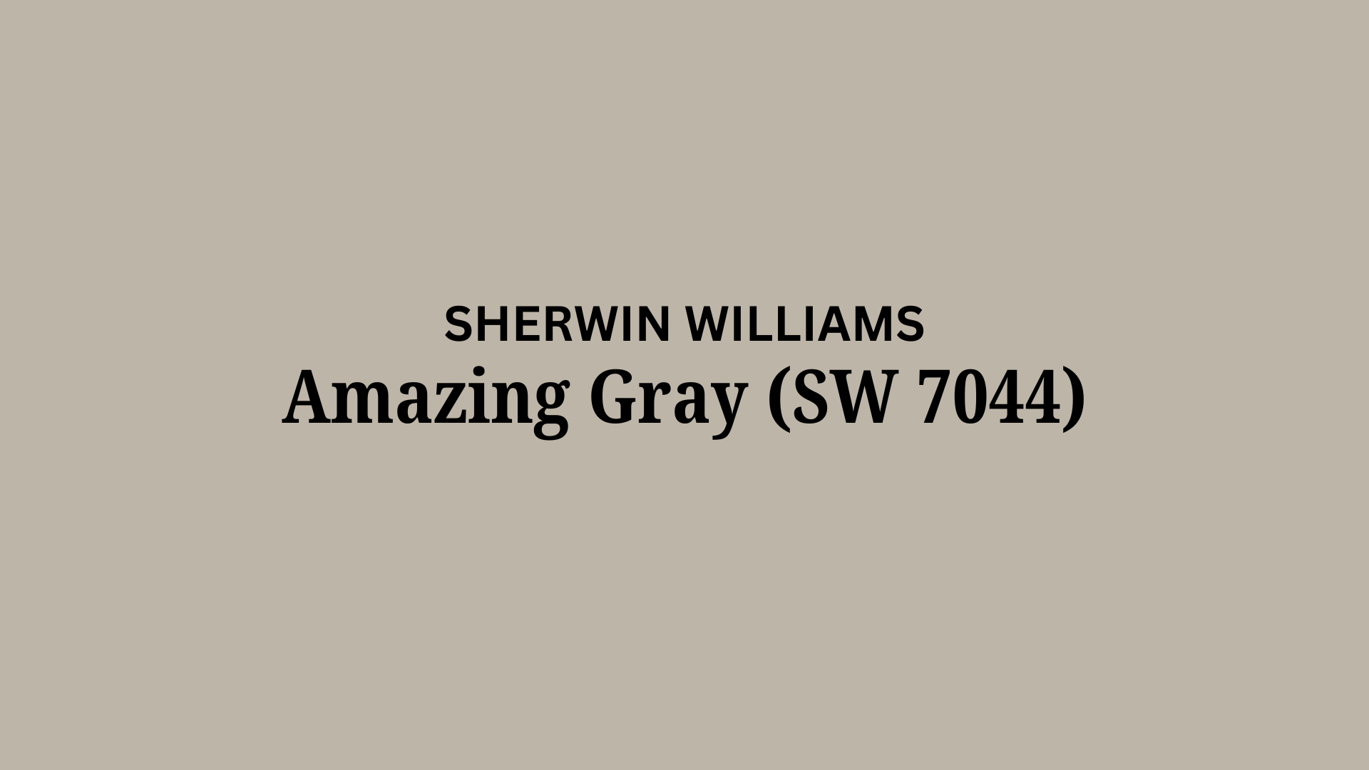 amazing gray sherwin williams