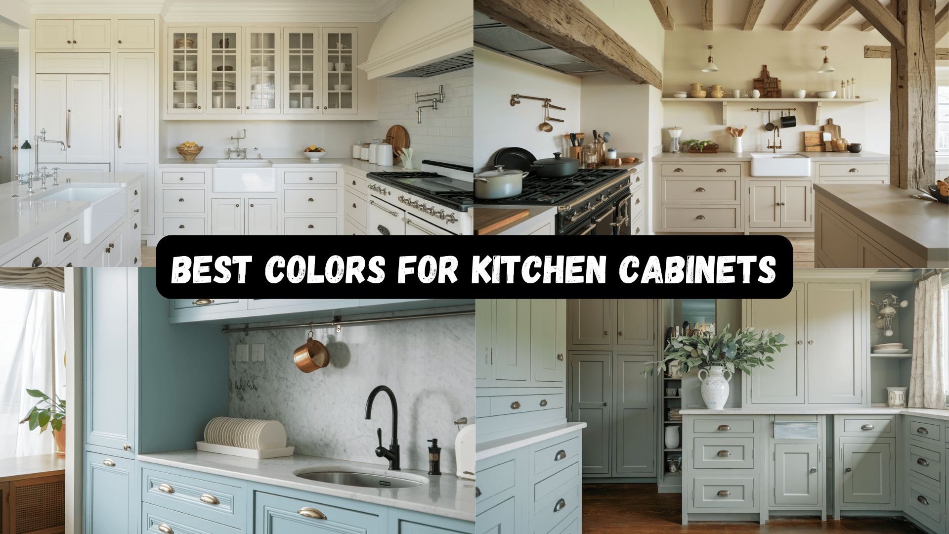 best colors for kitchen cabinets (1)