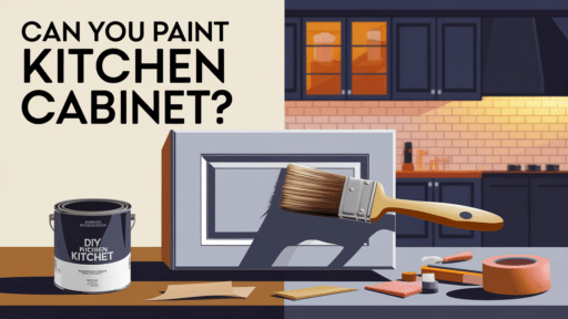 can you paint kitchen cabinets