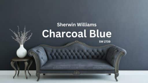 charcoal blue sherwin williams