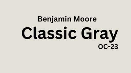 classic gray benjamin moore