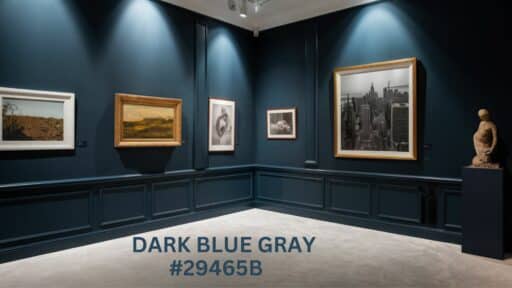 dark grey blue