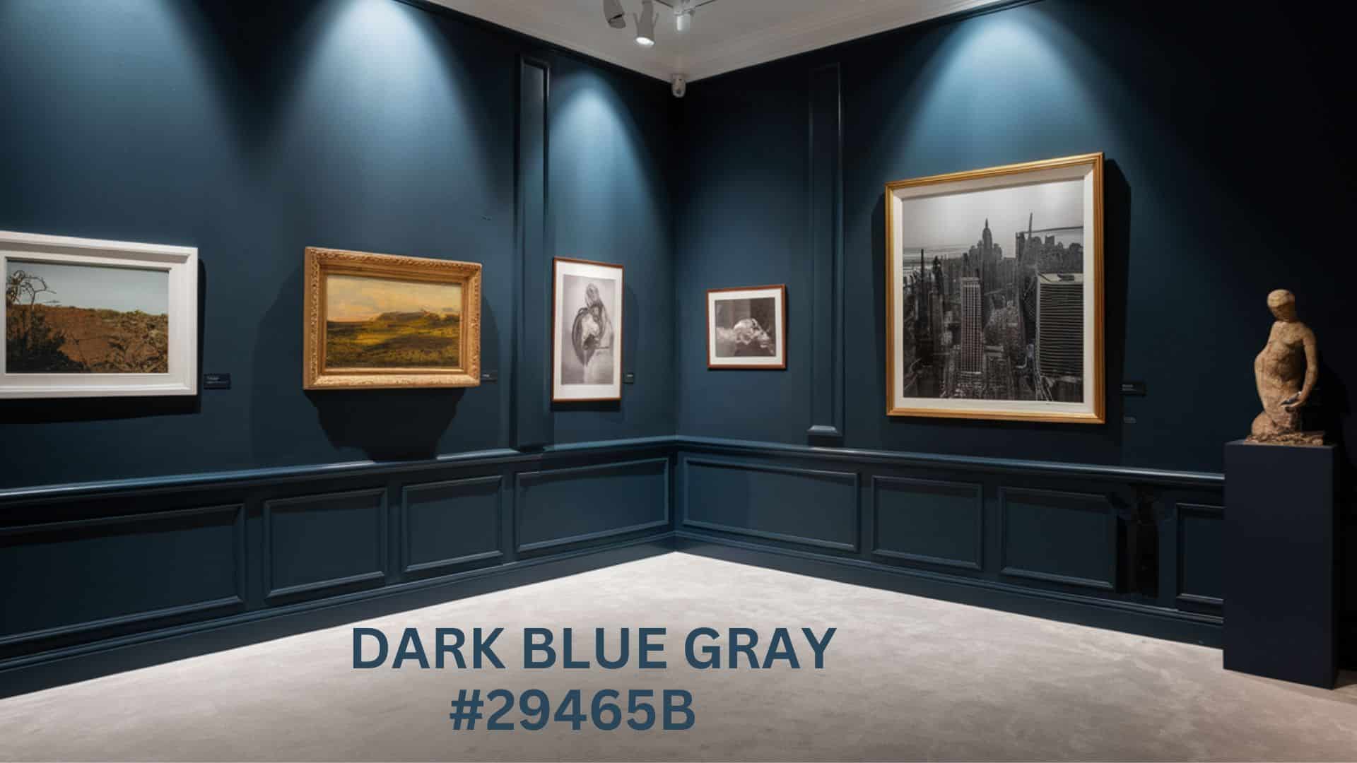 dark grey blue