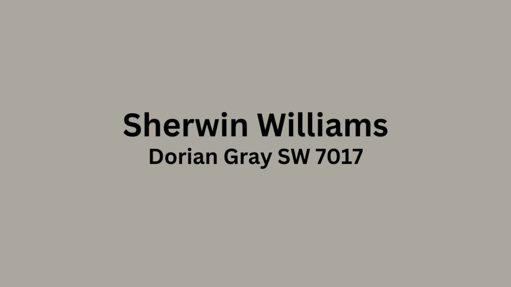 dorian gray sherwin williams