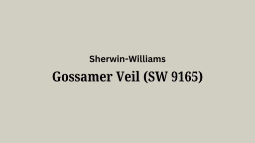 gossamer veil sherwin williams