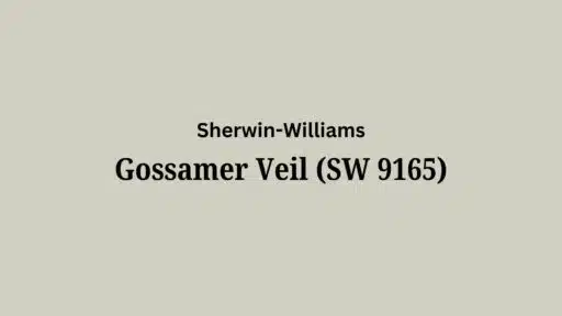 gossamer veil sherwin williams