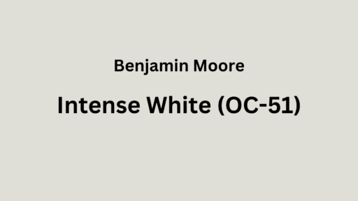 intense white benjamin moore