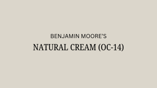 natural cream benjamin moore