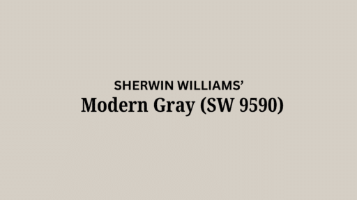 sherwin williams modern gray