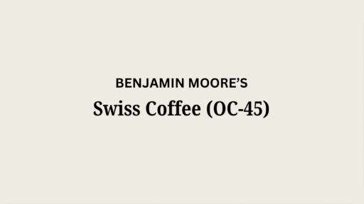 swiss coffee benjamin moore