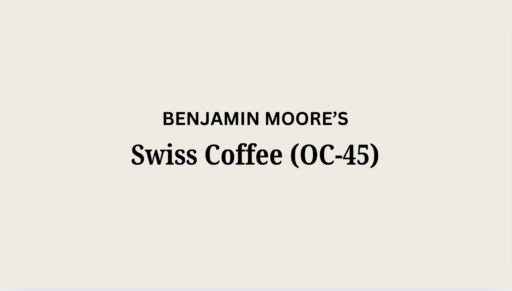 swiss coffee benjamin moore