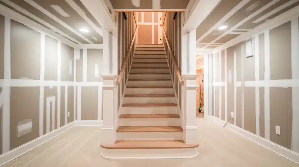 Frame_Out_and_Drywall_the_Stairwell