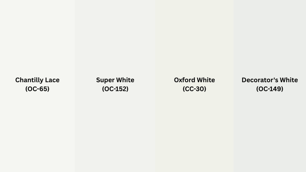 White Heron Color Combinations