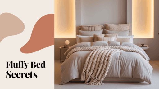 how to make your bed look fluffy