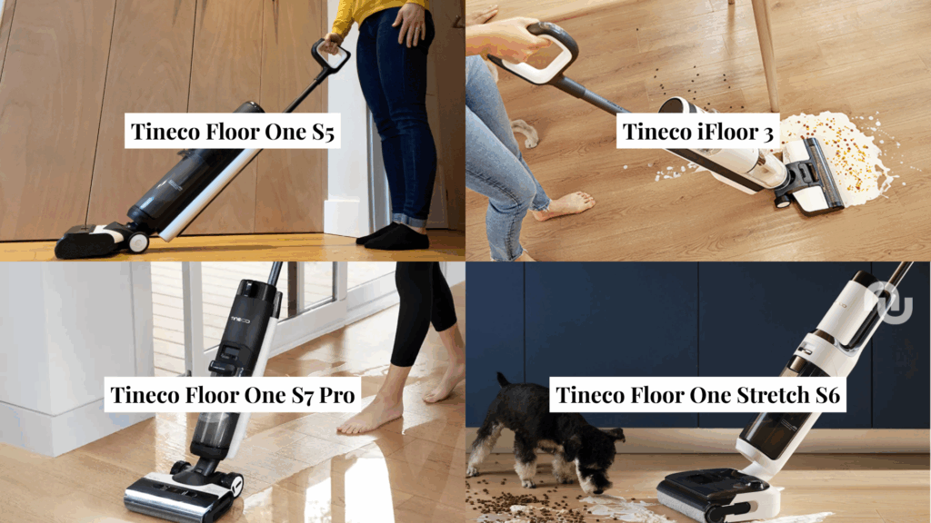 models of tineco vaccums