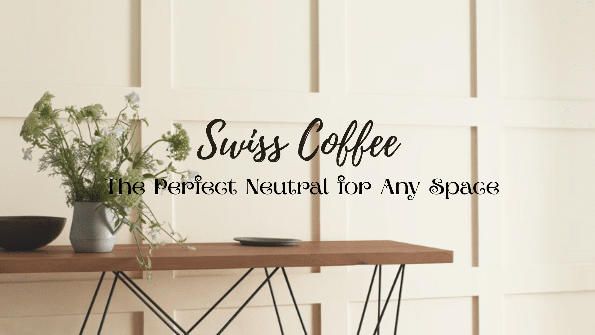 swiss coffee paint color