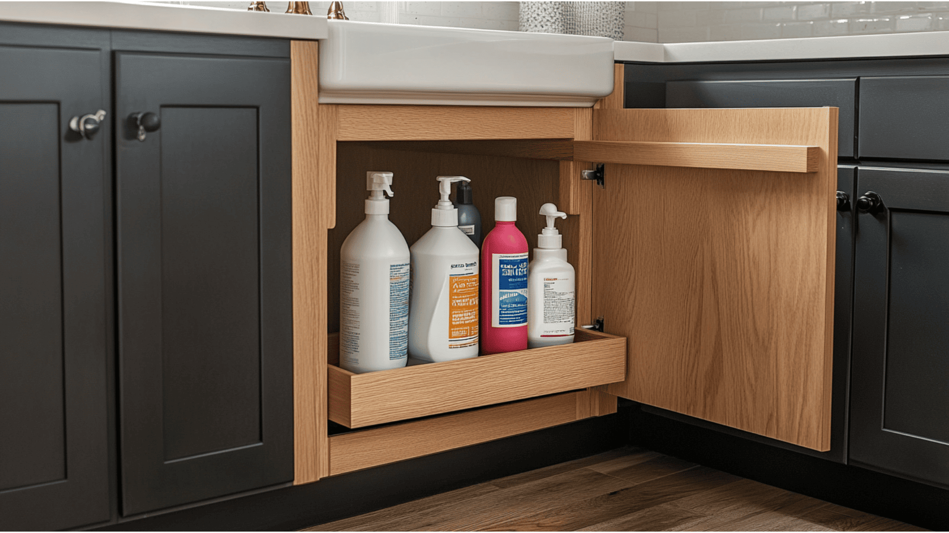 ASlide-out_Trays_Under_the_Sink