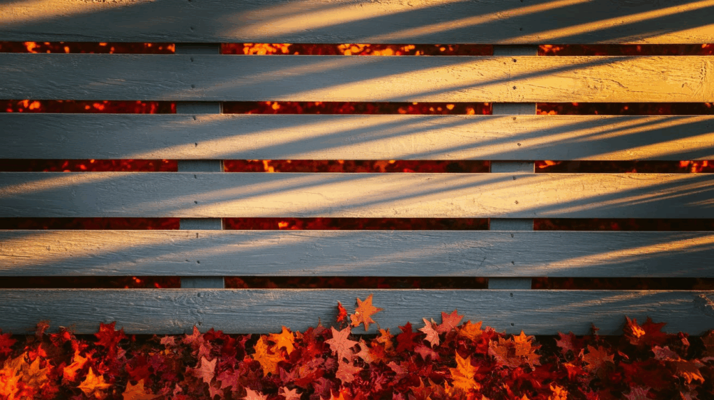 Gray Painted Horizontal Board Fence