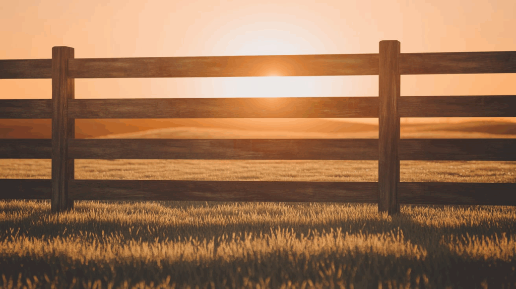 Horizontal Wood Slat Fence