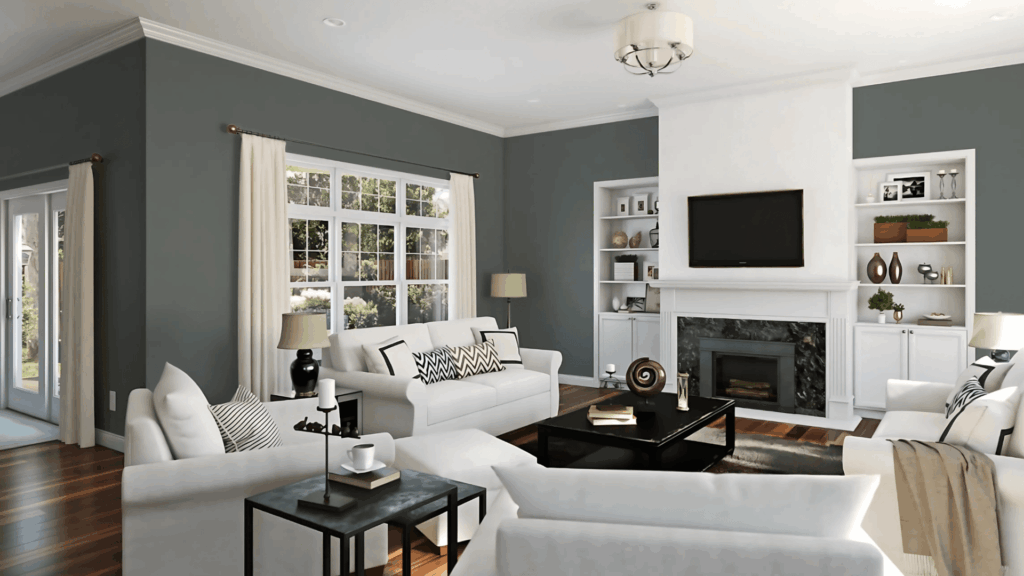 Living Spaces and Open Floor Plans