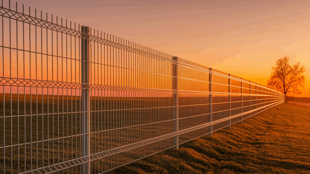Modern-hog-wire-fence