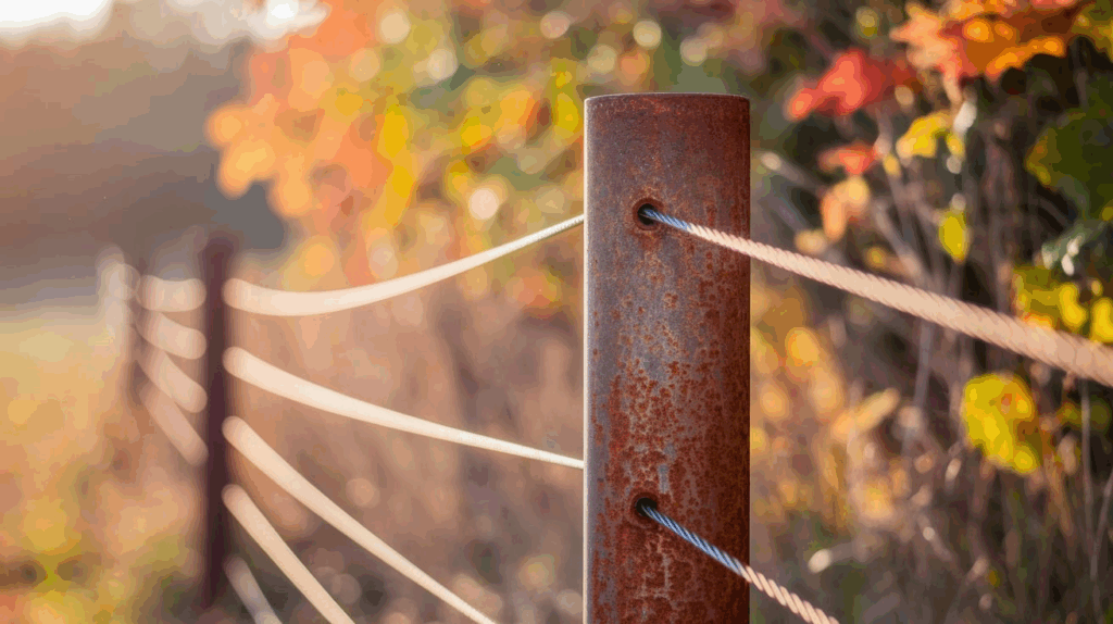 Pipe and Cable Fence