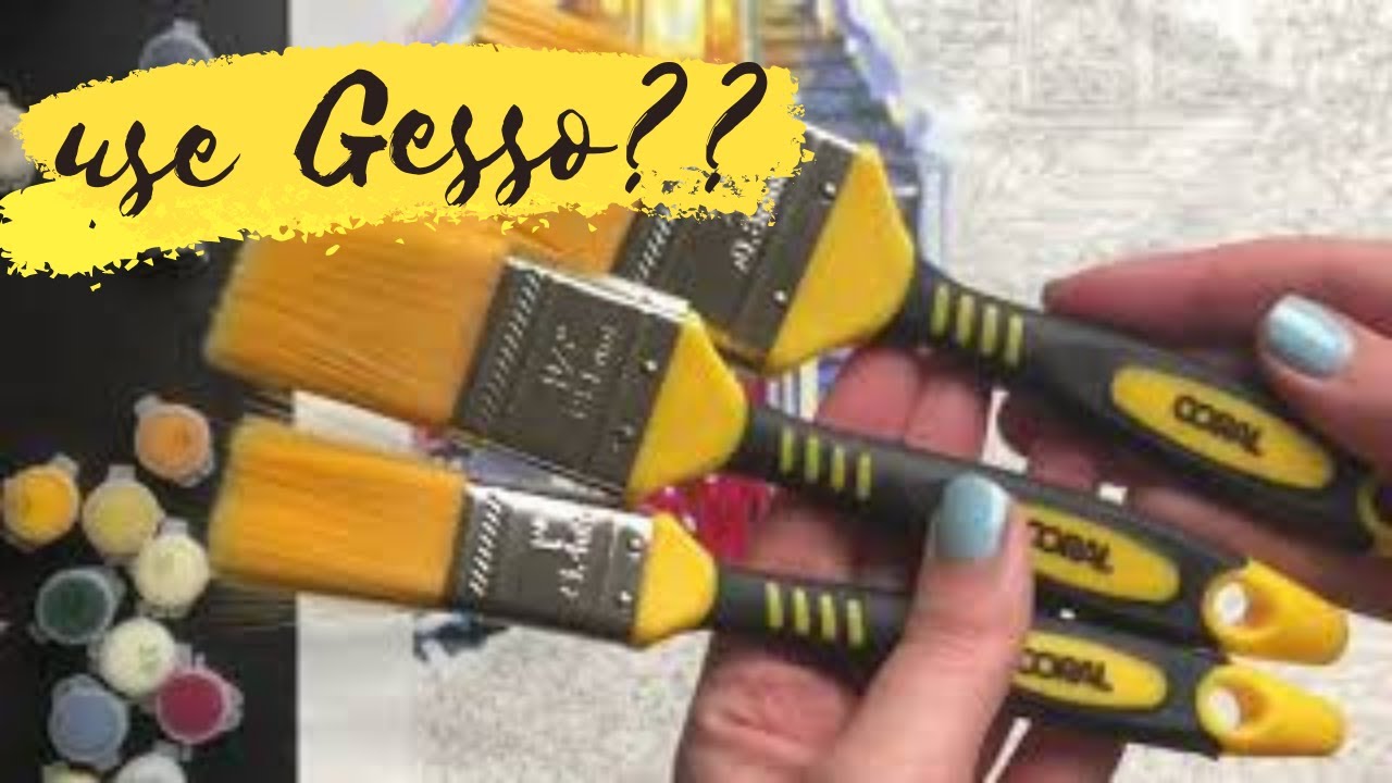 Use Clear Gesso to Preserve Paint Numbers