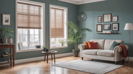 A Beginner’s Guide to Matching Blinds With Wall Paint and Flooring