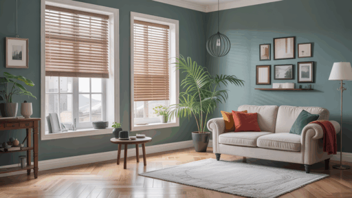 A Beginner’s Guide to Matching Blinds With Wall Paint and Flooring