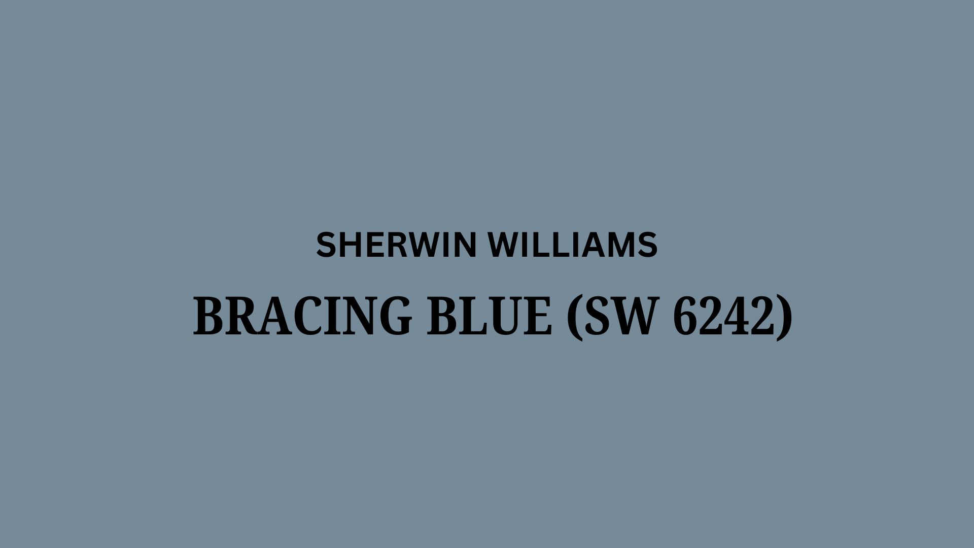 sw bracing blue
