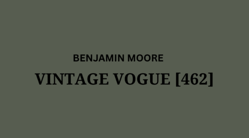 vintage vogue benjamin moore