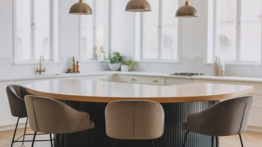 13 Curved Kitchen Island Design You Should Try