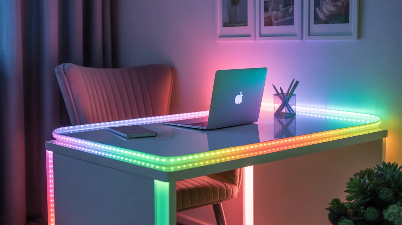 Baddie_Desk_Setup_with_Rainbow_LED_Strips