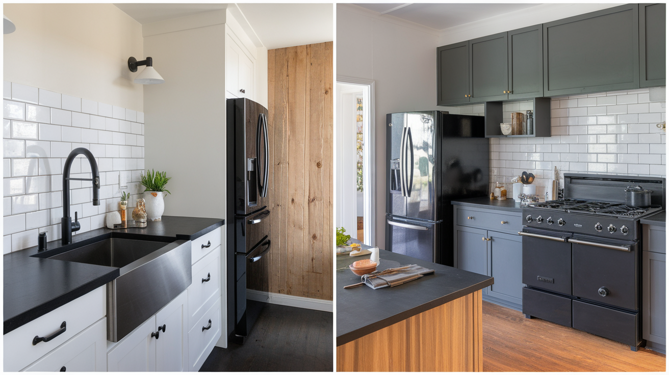 25 Cabinet Colors That Go With Black Stainless Steel