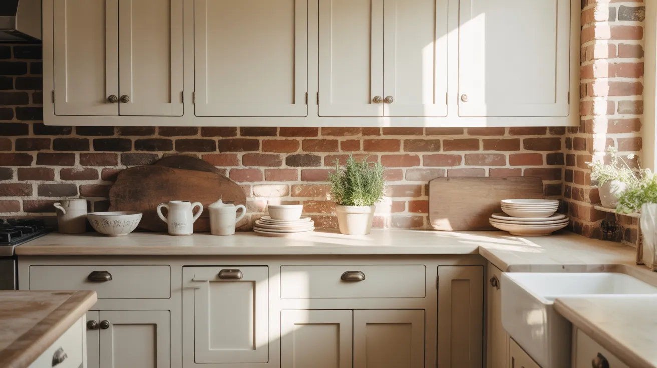 Cream_Cabinets_Paired_with_Exposed_Brick