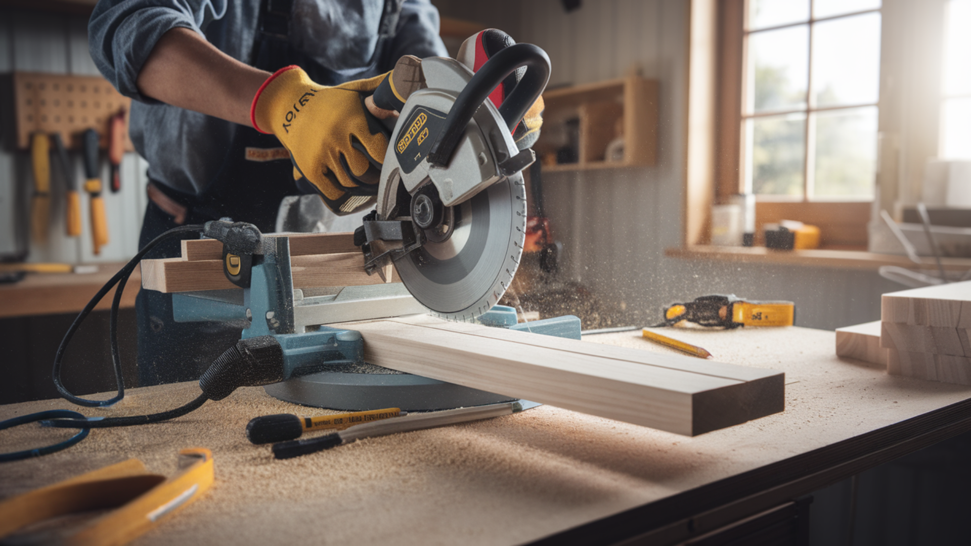 Cutting_Lumber_for_the_Window_Frame