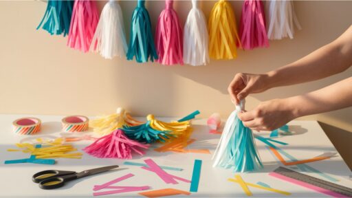 DIY Tassel Garland: Party Magic Happens