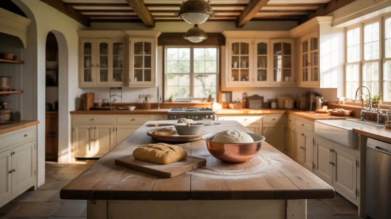Glazed_Cream_Cabinets_in_a_Rustic_Style