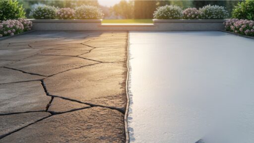 Shocking Concrete Crack Repair Before and After