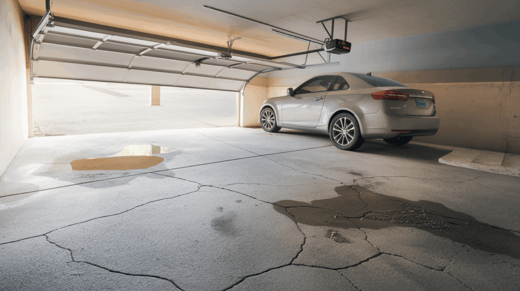 Signs Your Garage Floor Has a Problem