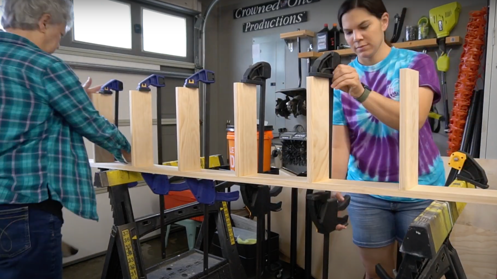 Step_5_Glue_and_Clamp_the_Steps_into_Place