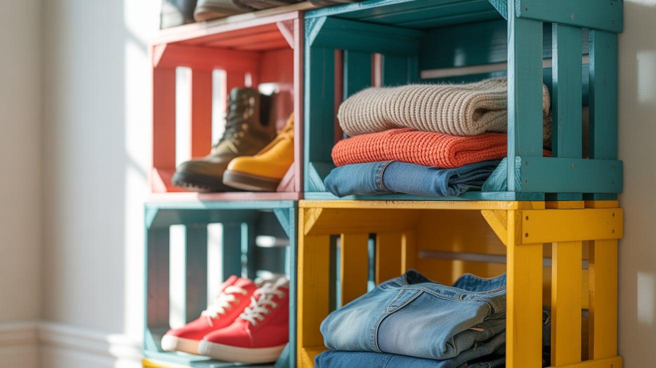 Use_Crates_as_Stackable_Shelves