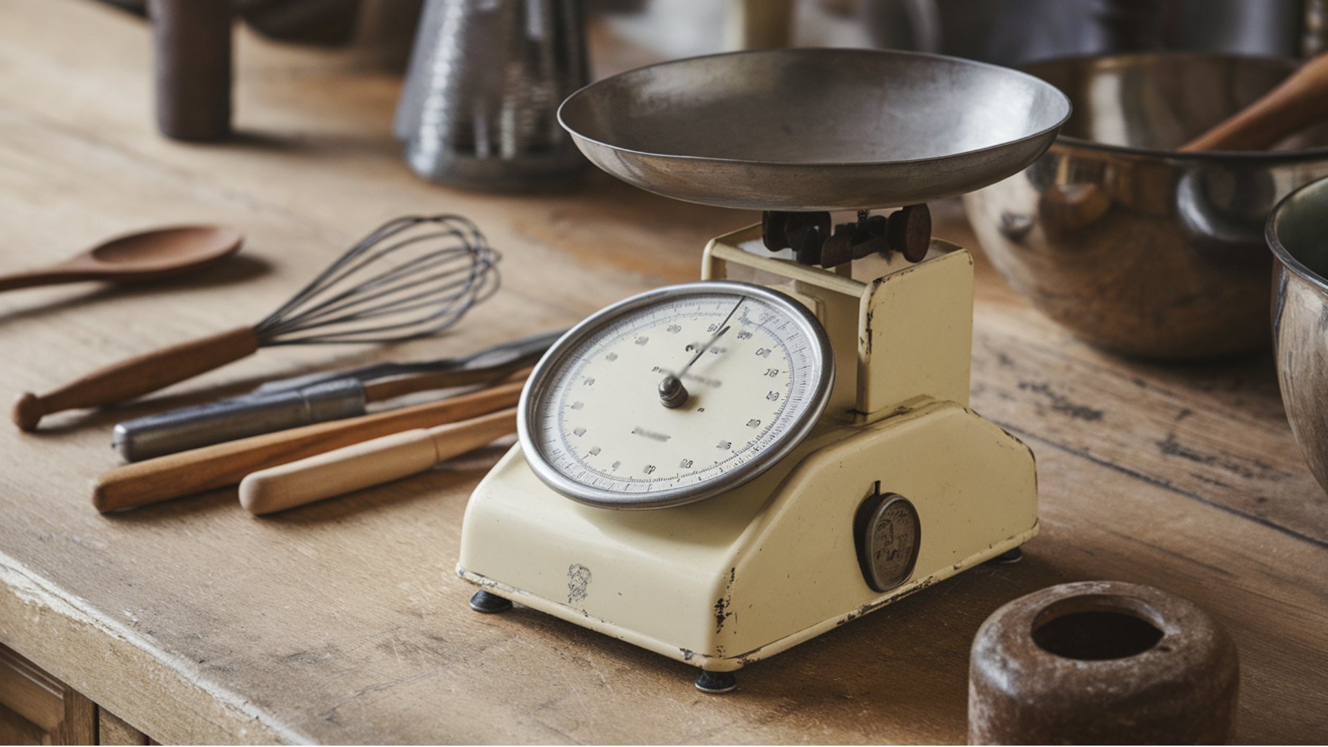 Vintage-Inspired_Kitchen_Scale_on_the_Counter