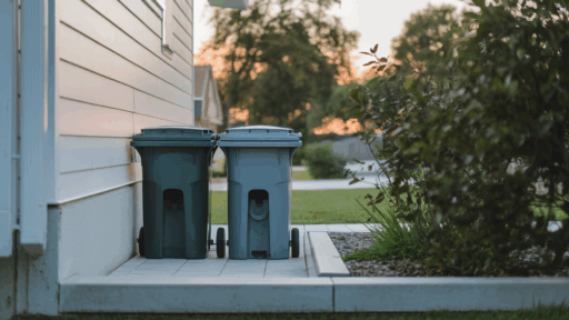 Which Container Is Acceptable for Outdoor Trash Storage?