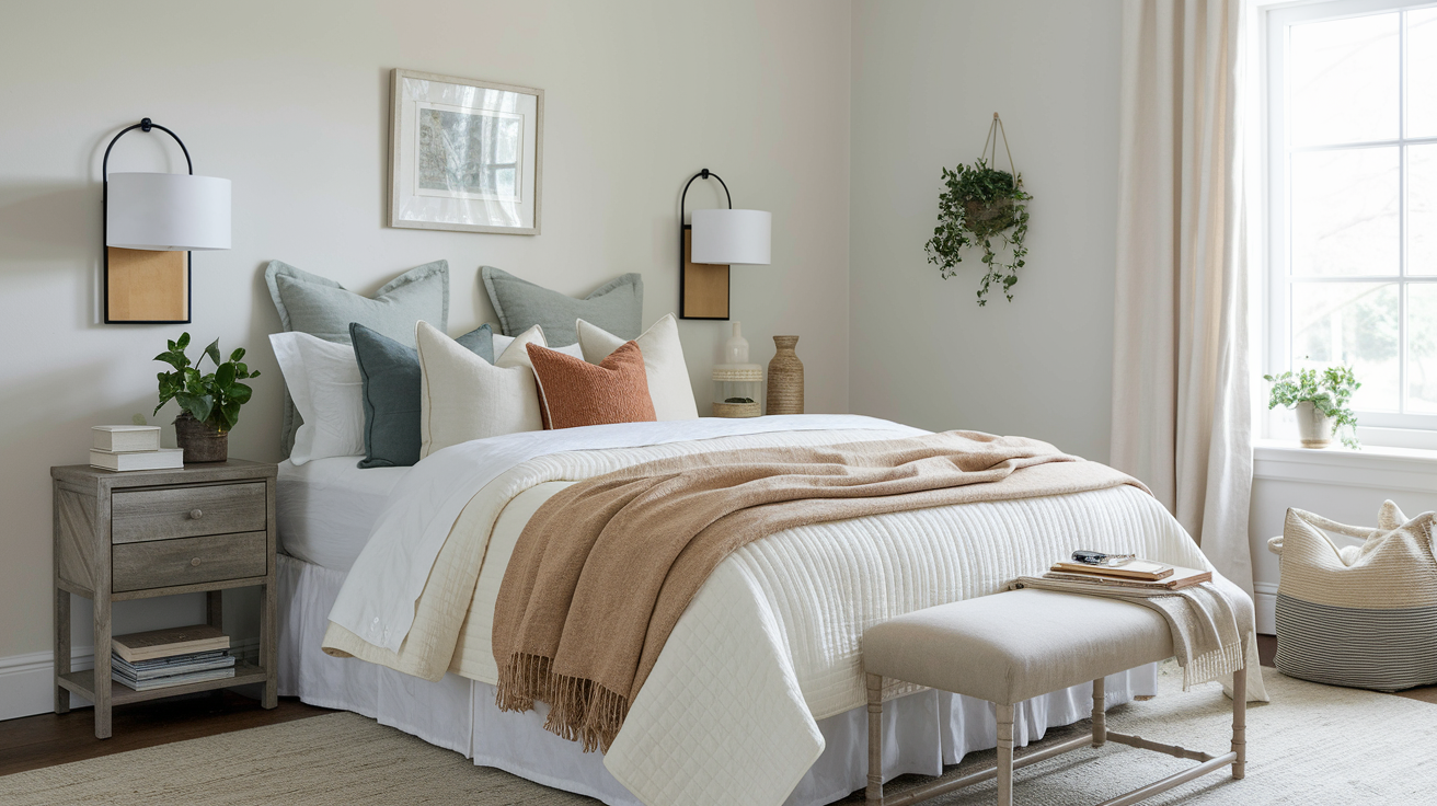 White_Bedding_with_Linen_Layers
