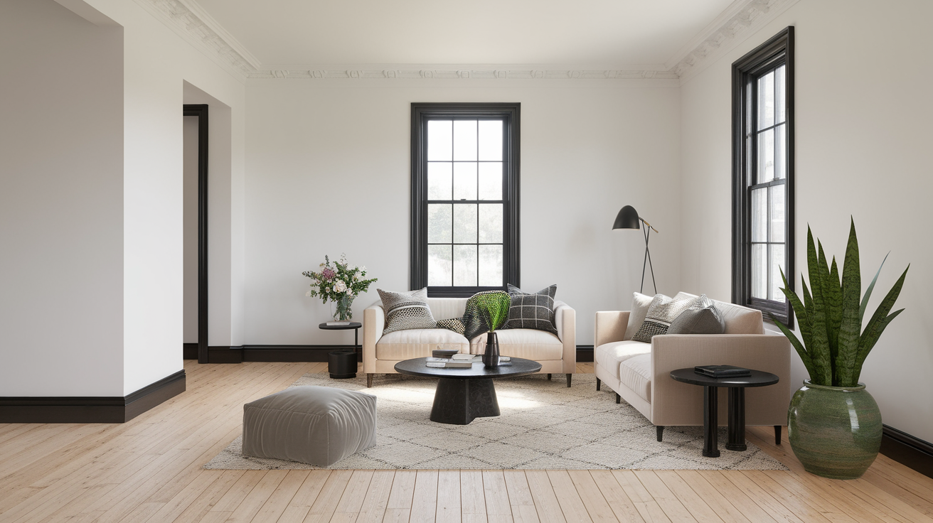 White_Interior_Walls_with_Black_Baseboards