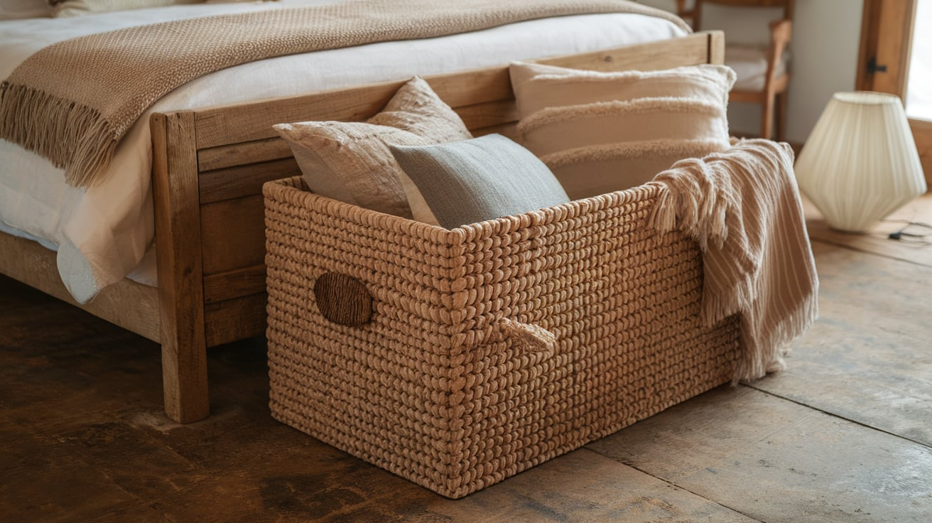 Woven_Basket_Trunks_at_the_Foot_of_the_Bed